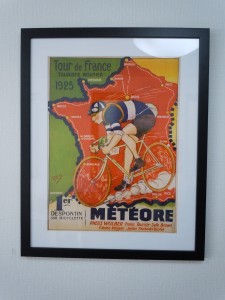 1925年当時の自転車広告ポスターです